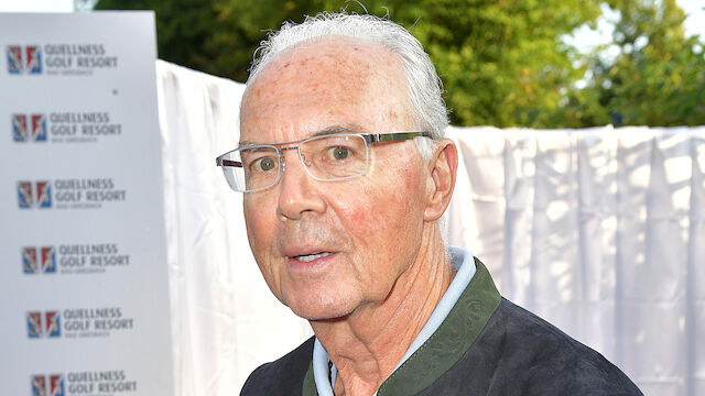 Sorge um Franz Beckenbauer
