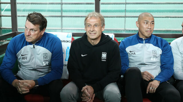 Klinsmann und Herzog vor Aus bei Südkorea