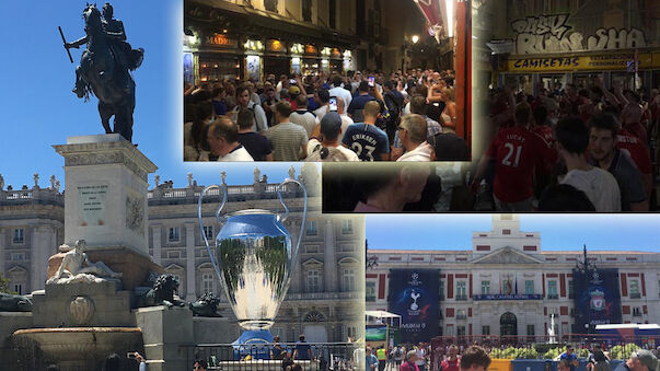 Tottenham-Liverpool: So heiß geht es in Madrid zu