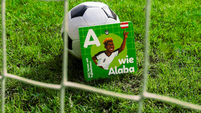 "A wie Alaba" - ABC lernen mit Österreichs Fußballstars