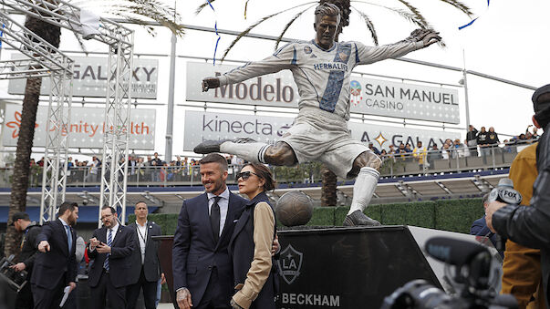 Beckham-Statue in LA enthüllt