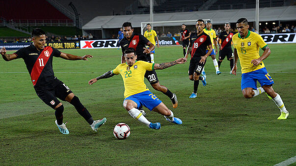 Brasilien kassiert eine Niederlage