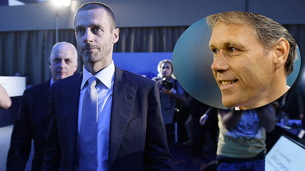 UEFA-Chef Ceferin zu Van-Basten-Ideen: 