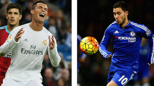 Studie: Hazard wertvoller als Ronaldo