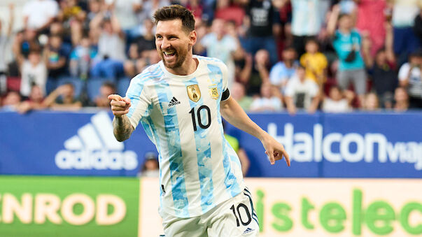 Lionel Messi erzielt Fünferpack für Argentinien