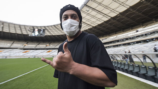 Ronaldinho wurde positiv auf Corona getestet