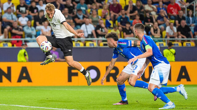 U21-EM: Deutschland biegt 9 Italiener erst nach Verlängerung