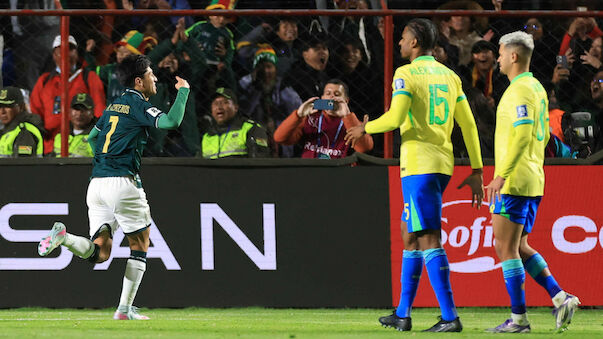 Historisch schwache WM-Quali: Brasilien verliert in Bolivien