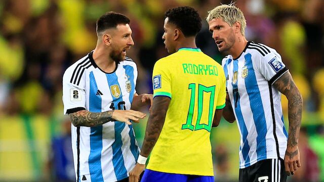 "Feiglinge" - Messi liefert sich Wortduell mit Brasilo-Star
