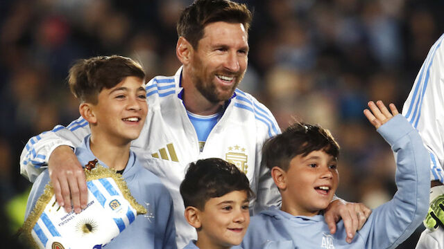 Messi-Doppelpack bei vielleicht letztem Spiel in Argentinien