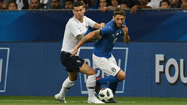 Frankreich schlägt Italien in Testspiel