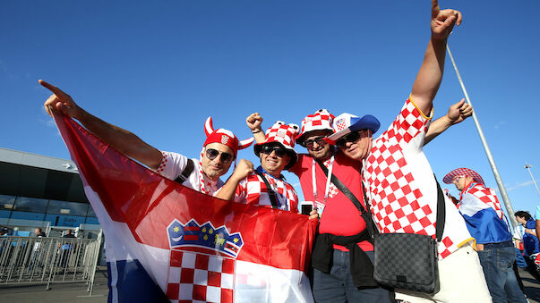 Argentinische Fans verprügeln Kroatien-Fan