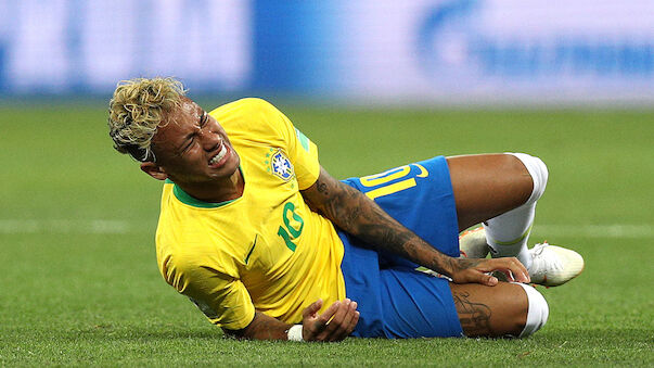 Neymar musste das Training abbrechen