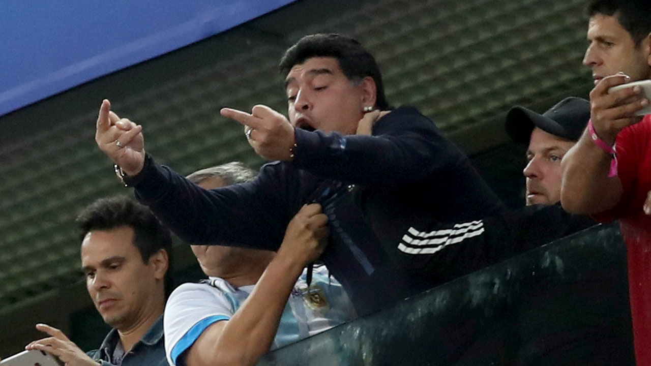 Diego Maradona über Argentinien: "Angekündigter Tod ...