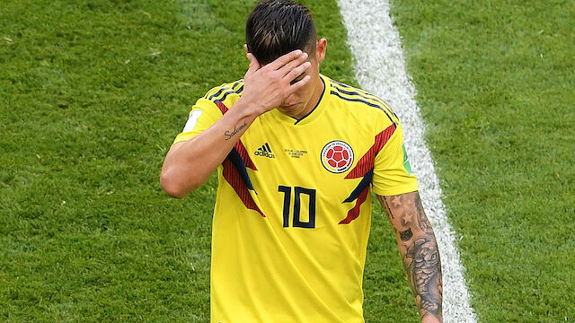James Rodriguez nicht im Kolumbien-Kader