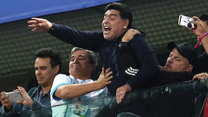 Maradona braucht ärztliche Hilfe