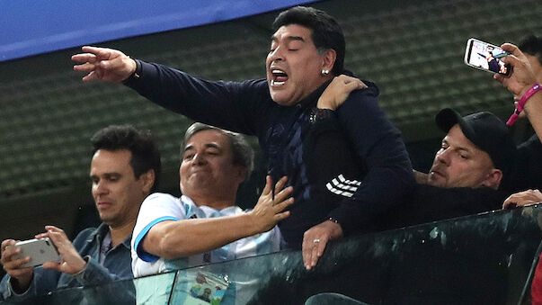 Gaucho-Drama: Maradona braucht ärztliche Hilfe