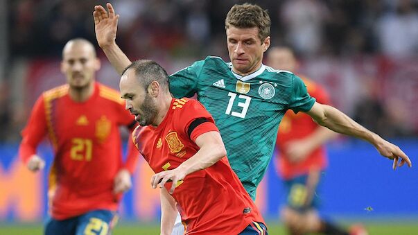 Remis im Weltmeister-Duell Deutschland-Spanien