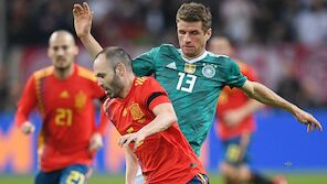 Remis beim Weltmeister-Duell Deutschland-Spanien