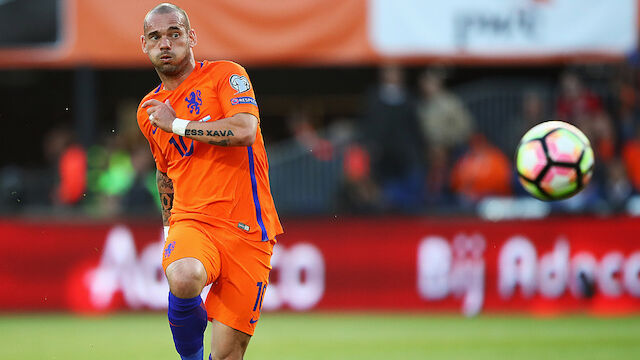 Oranje-Rekordspieler Sneijder tritt zurück