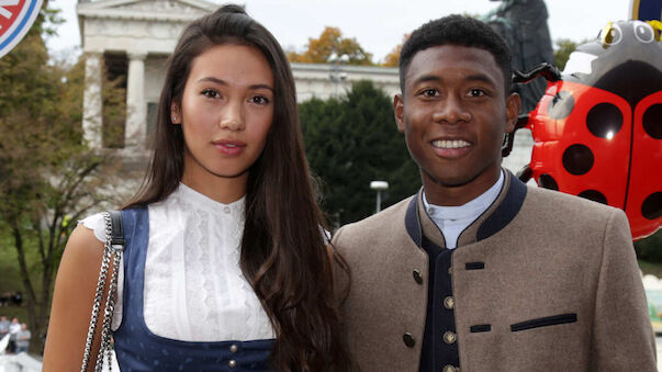 David Alaba ist zum ersten Mal Vater geworden