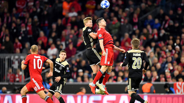 Bayern kommt gegen Ajax nicht über 1:1 hinaus