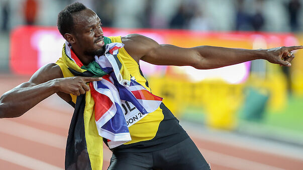 Usain Bolt trainiert bei Dortmund