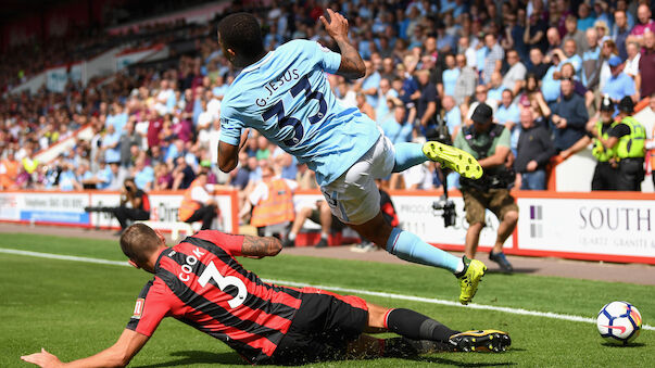 City feiert Last-Minute-Sieg gegen Bournemouth