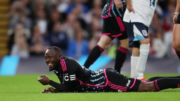 Usain Bolt erleidet schwere Verletzung bei Benefiz-Spiel