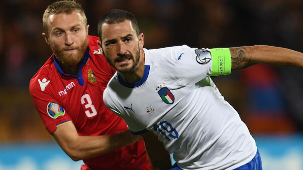 Italien fährt 3:1-Erfolg gegen Armenien ein