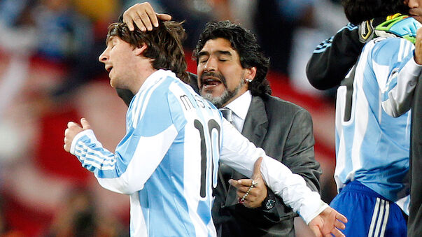 Maradona rät Messi zu Rücktritt aus Nationalteam