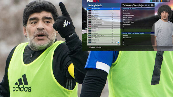 Maradona will Spiele-Hersteller Konami verklagen