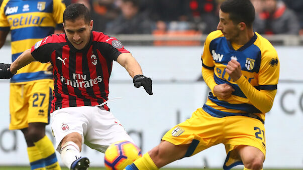 Milan gewinnt nach 0:1-Rückstand gegen Parma
