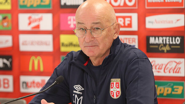 Serbien-Coach appelliert an Fans und warnt vor ÖFB