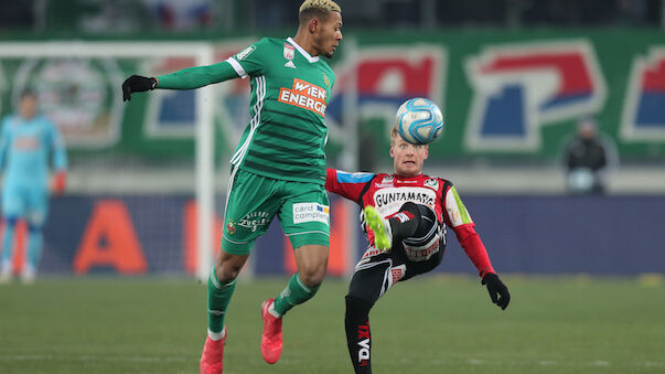 Cup: Rapid dreht 0:1-Rückstand gegen Ried