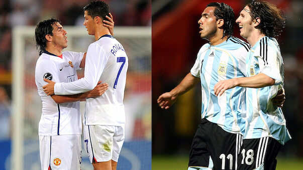 Tevez: Unterschied zwischen Messi und CR7