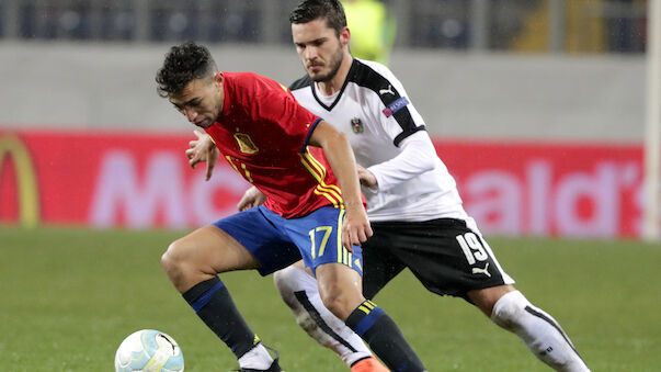 U21-Team gegen Spanien um Quali-Sensation