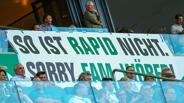 Logen-Inhaber rätselt über Rapid-Ultras