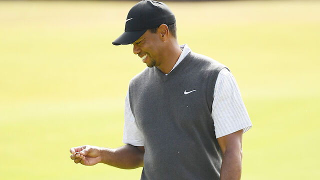 Tiger Woods bei British Open in Schlagdistanz