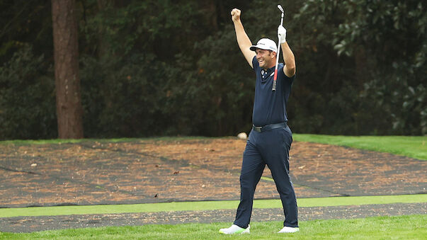 Rahm gelingt bei Training für Masters Hole in One