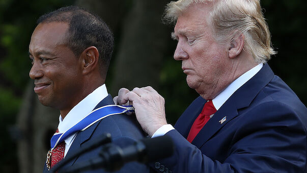 Trump ehrt Tiger Woods mit Freiheitsmedaille