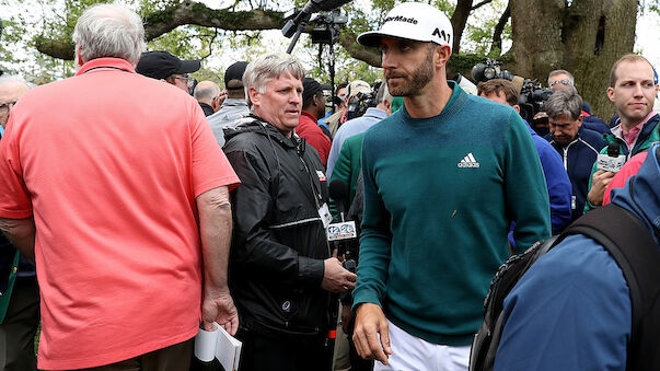 Dustin Johnson muss für Masters passen