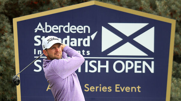 Wiesberger mit gutem Abschluss in Schottland