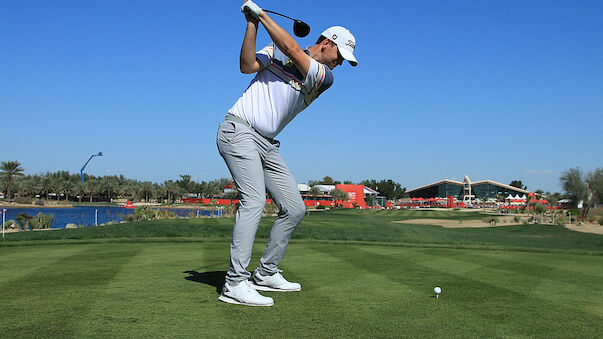 Solider Start von Bernd Wiesberger in Abu Dhabi