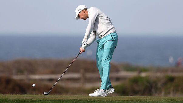 Matthias Schwab in Pebble Beach im Finale