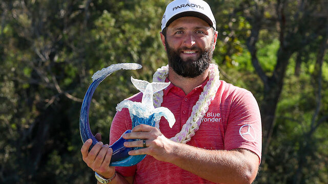 Jon Rahm siegt auf Hawaii, Sepp Straka beendet TOC mit Eagle