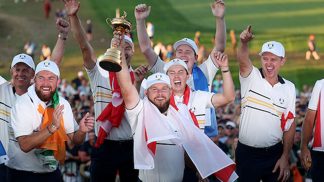 Historisches Comeback vereitelt: Team Europa holt Ryder Cup