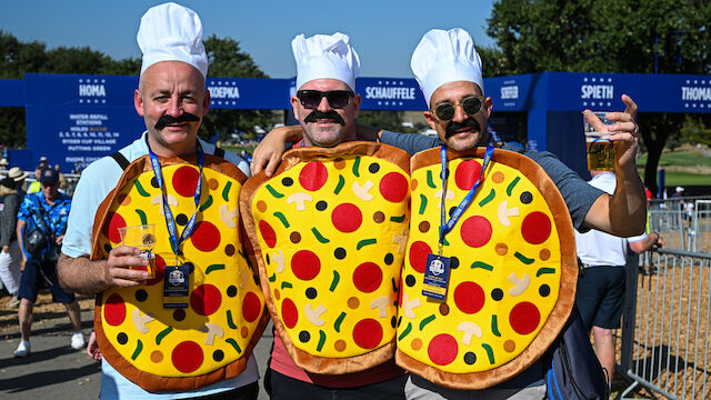 So bunt ist der Ryder Cup in Rom - die besten Fan-Pics