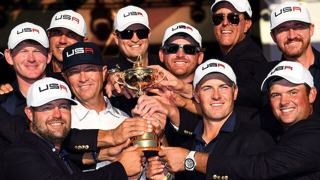 Team USA gewinnt Ryder Cup