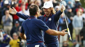 Ryder Cup: Comeback von Europa an Tag 1